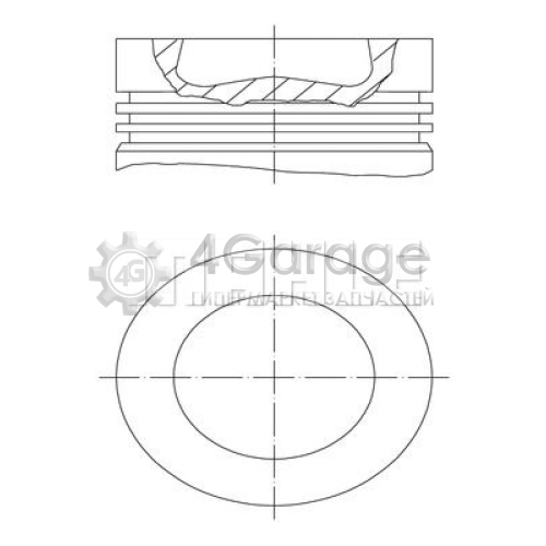 Поршень MAHLE 028PI00139000 в Нижнем Новгороде