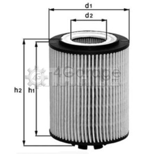 MAHLE OX557D Масляный фильтр в Красноярске
