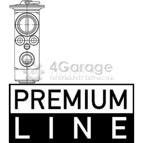 MAHLE AVE23000P Расширительный клапан кондиционер BEHR *** PREMIUM LINE ***