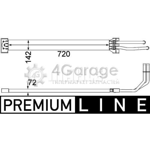 MAHLE CLC109000P Масляный радиатор рулевое управление BEHR *** PREMIUM LINE ***