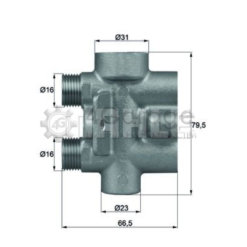 MAHLE TO975 Термостат масляное охлаждение