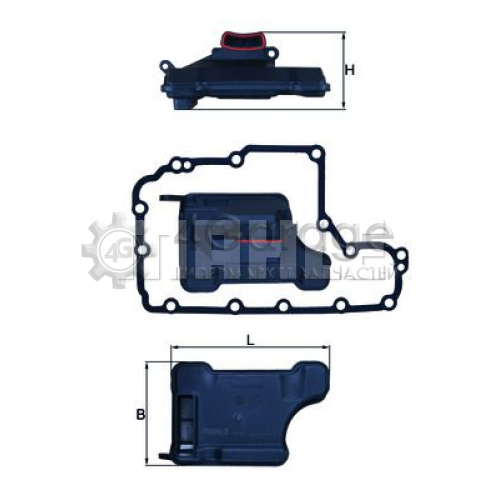 Гидрофильтр автоматическая коробка передач MAHLE HX157D в Нижнем Новгороде