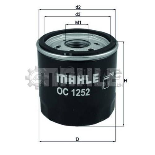 MAHLE OC1252 Масляный фильтр