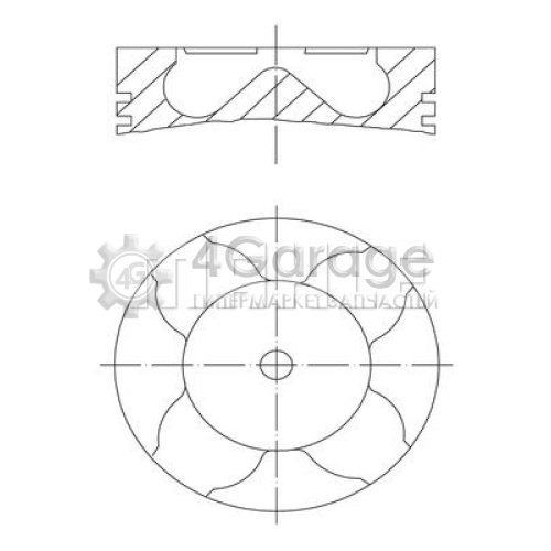 MAHLE 227PI00111000 Поршень в Красноярске