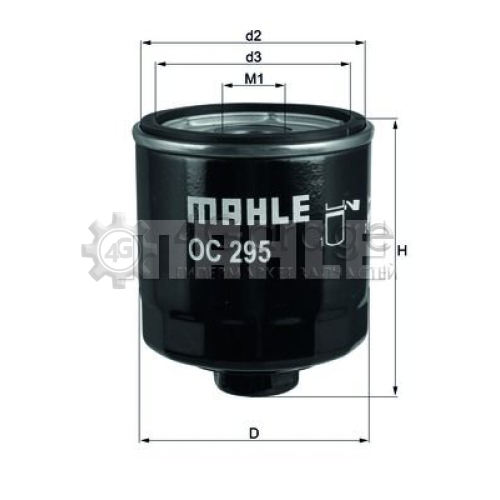 MAHLE OC295 Масляный фильтр