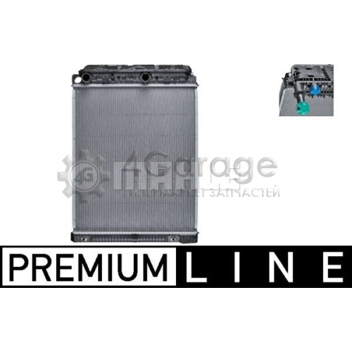 MAHLE CR673000P Радиатор охлаждение двигателя BEHR *** PREMIUM LINE ***