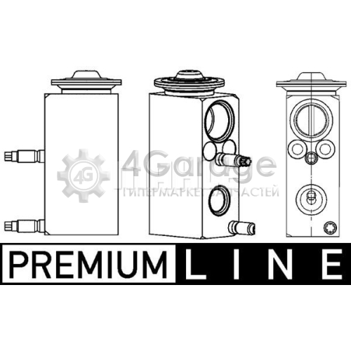 MAHLE AVE77000P Расширительный клапан кондиционер BEHR *** PREMIUM LINE *** в Красноярске