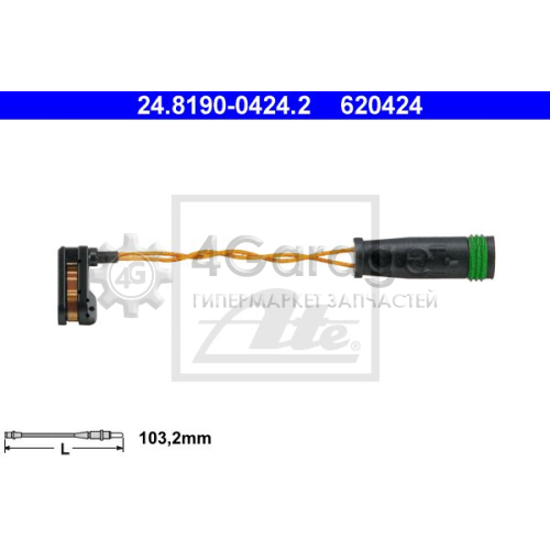 ATE 24819004242 Сигнализатор износ тормозных колодок