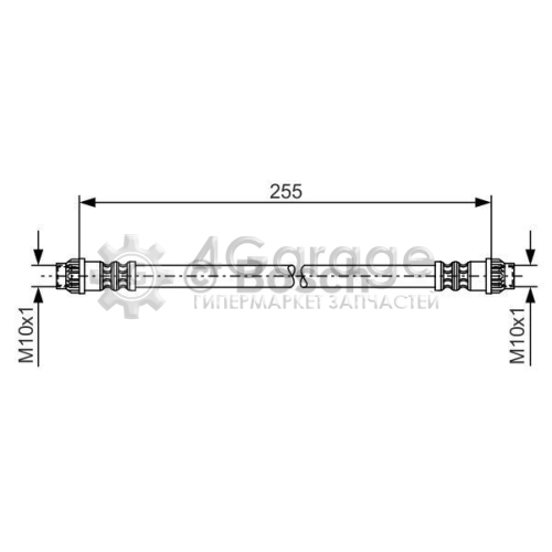 BOSCH 1987476178 Тормозной шланг