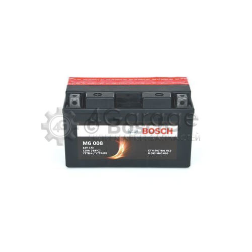 BOSCH 0092M60080 Стартерная аккумуляторная батарея M6