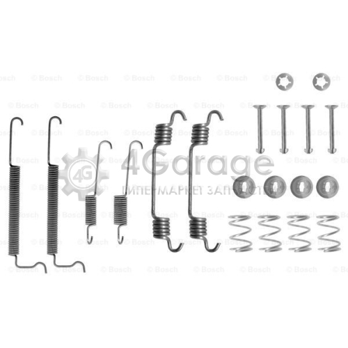 BOSCH 1987475135 Комплектующие тормозная колодка