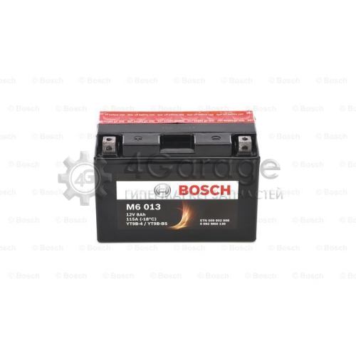 BOSCH 0092M60130 Стартерная аккумуляторная батарея M6