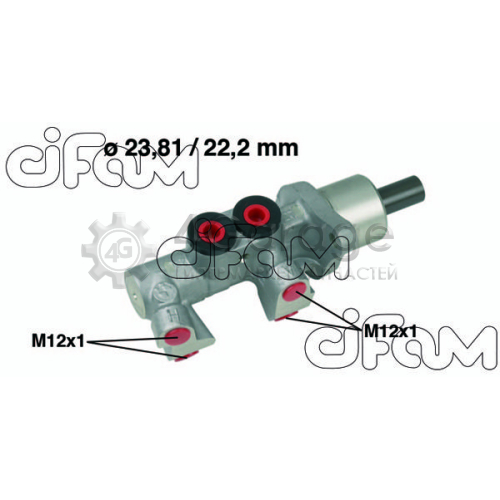 CIFAM 202564 Главный тормозной цилиндр