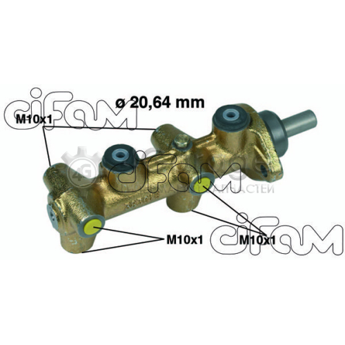 CIFAM 202041 Главный тормозной цилиндр