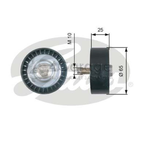 GATES T36322 Паразитный / ведущий ролик поликлиновой ремень DriveAlign®