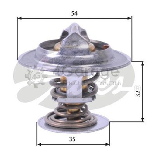 GATES TH26590G1 Термостат охлаждающая жидкость