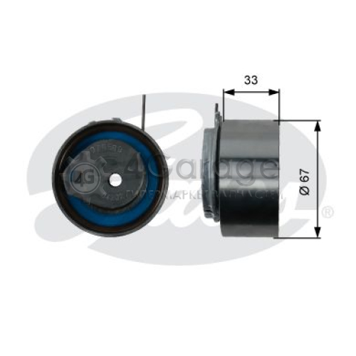 Натяжной ролик ремень ГРМ PowerGrip® GATES T43008 в Нижнем Новгороде