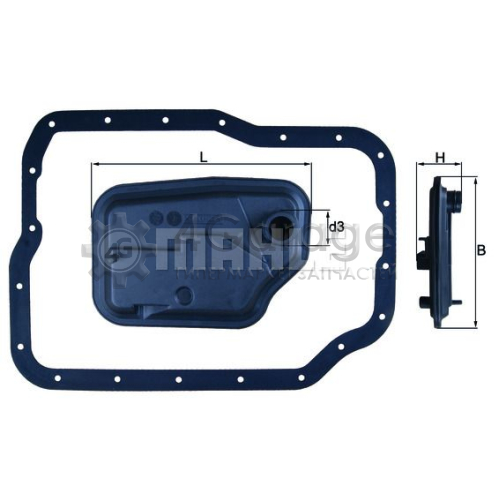 KNECHT HX149D Гидрофильтр автоматическая коробка передач