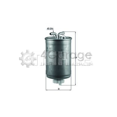 KNECHT KL41 Топливный фильтр в Красноярске