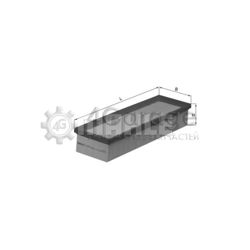 KNECHT LX1451 Воздушный фильтр в Красноярске