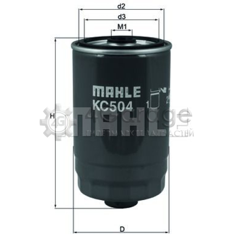Топливный фильтр KNECHT KC504 в Москве