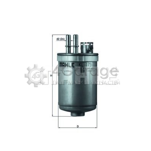 Топливный фильтр KNECHT KL173 в Ростове-на-Дону