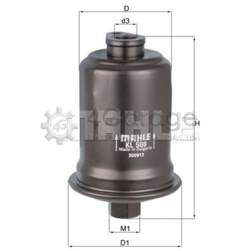 KNECHT KL508 Топливный фильтр