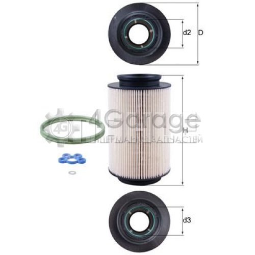 Топливный фильтр KNECHT KX178D в Нижнем Новгороде