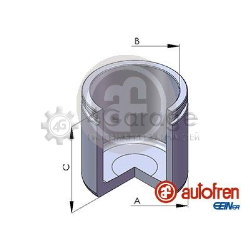 AUTOFREN SEINSA D02565 Поршень корпус скобы тормоза