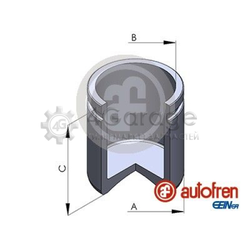 AUTOFREN SEINSA D02561 Поршень корпус скобы тормоза