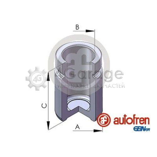 AUTOFREN SEINSA D02566 Поршень корпус скобы тормоза