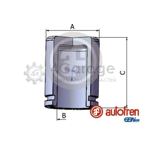 AUTOFREN SEINSA D025279 Поршень корпус скобы тормоза