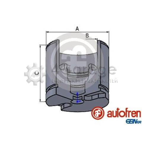 AUTOFREN SEINSA D025256 Поршень корпус скобы тормоза