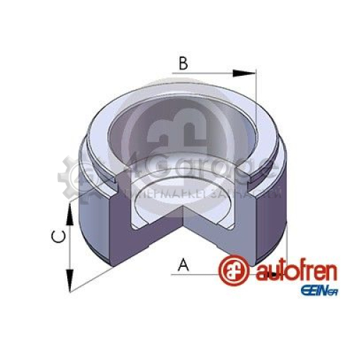 AUTOFREN SEINSA D025489 Поршень корпус скобы тормоза