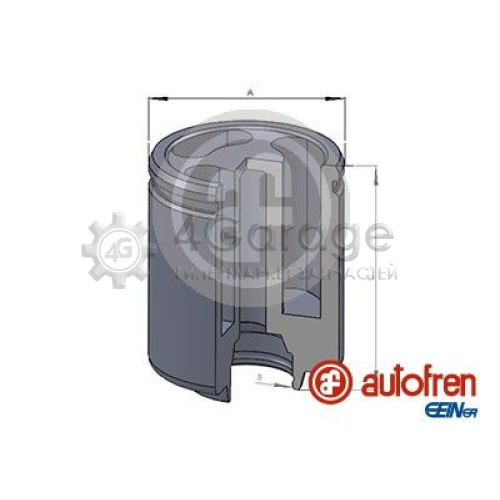 AUTOFREN SEINSA D025627 Поршень корпус скобы тормоза