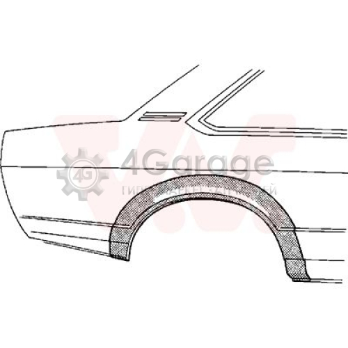 Боковина VAN WEZEL 3757148 в Ростове-на-Дону