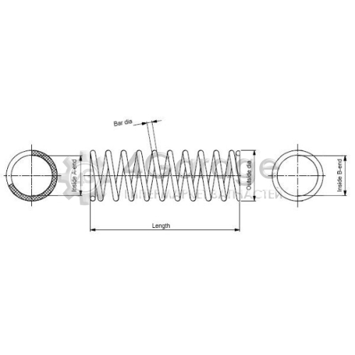 MONROE SP3954 Пружина ходовой части MONROE OESpectrum SPRINGS