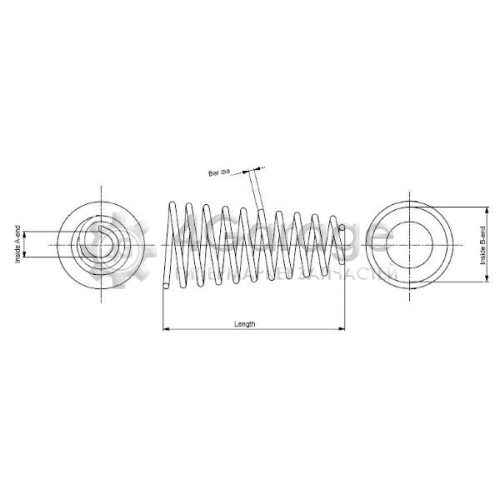 MONROE SP3533 Пружина ходовой части MONROE OESpectrum SPRINGS