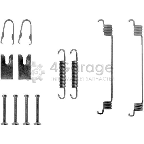 TEXTAR 97015500 Комплектующие тормозная колодка в Красноярске