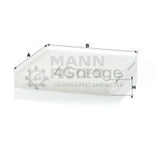 Фильтр воздух во внутренном пространстве MANN-FILTER CU2245 в Нижнем Новгороде