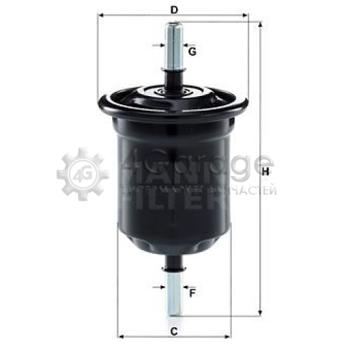 MANN-FILTER WK6013 Топливный фильтр в Красноярске