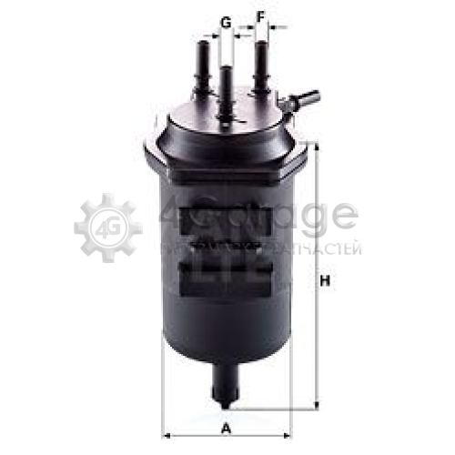 Топливный фильтр MANN-FILTER WK9394 в Ростове-на-Дону