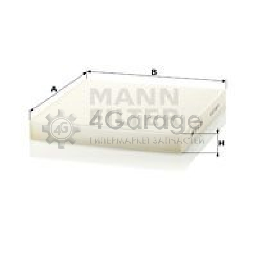 Фильтр воздух во внутренном пространстве MANN-FILTER CU27008 в Ростове-на-Дону