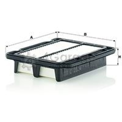 Воздушный фильтр MANN-FILTER C2324 в Ростове-на-Дону