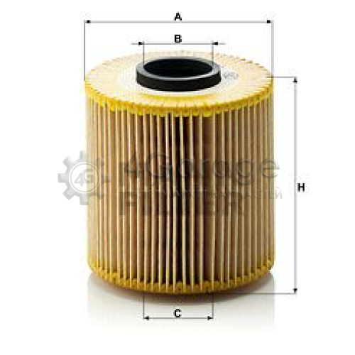 Масляный фильтр MANN-FILTER HU921x в Ростове-на-Дону