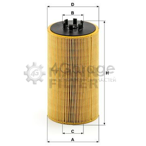 Масляный фильтр MANN-FILTER HU1390x в Москве