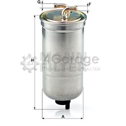 Топливный фильтр MANN-FILTER WK85316 в Ростове-на-Дону