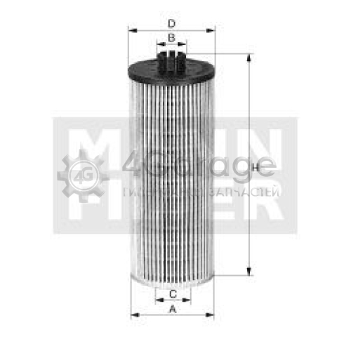 MANN-FILTER HU6018z Масляный фильтр