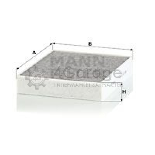 MANN-FILTER CUK25001 Фильтр воздух во внутренном пространстве