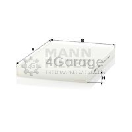 MANN-FILTER CU2882 Фильтр воздух во внутренном пространстве